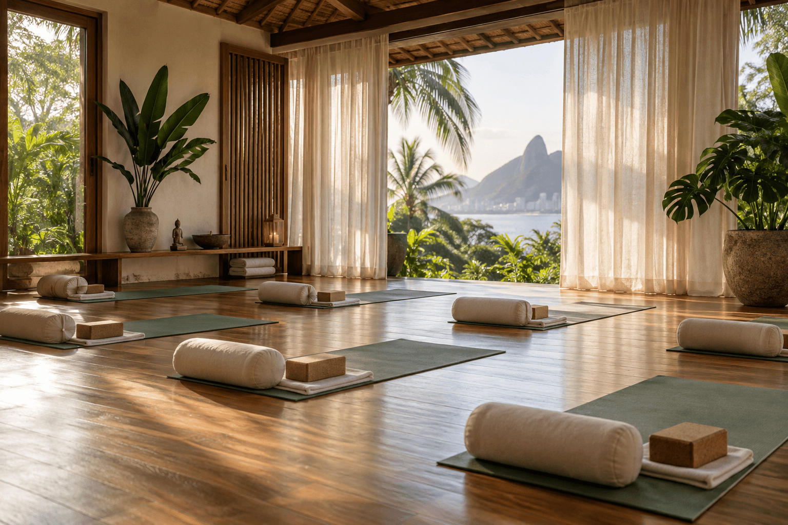 Prática de yoga — foto ilustrativa